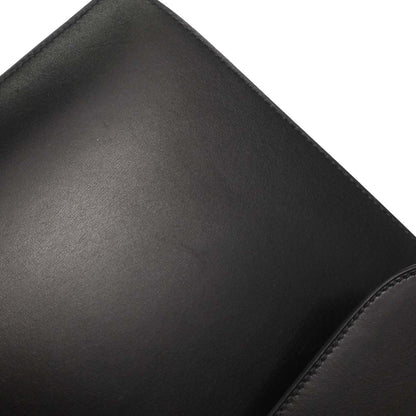 Hermes Black Box Calf Sac a Depeches 41 Business Bag Handbag