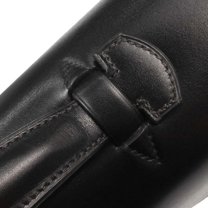 Hermes Black Box Calf Sac a Depeches 41 Business Bag Handbag