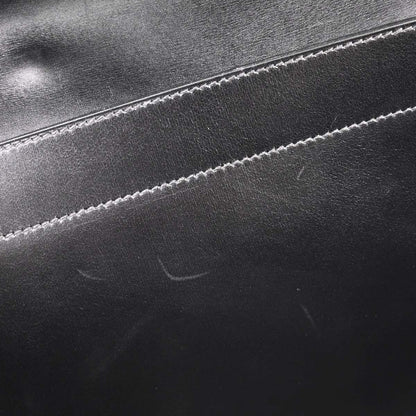Hermes Black Box Calf Sac a Depeches 41 Business Bag Handbag