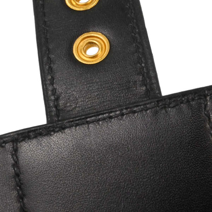 Hermes Black Box Calf Sac a Depeches 41 Business Bag Handbag