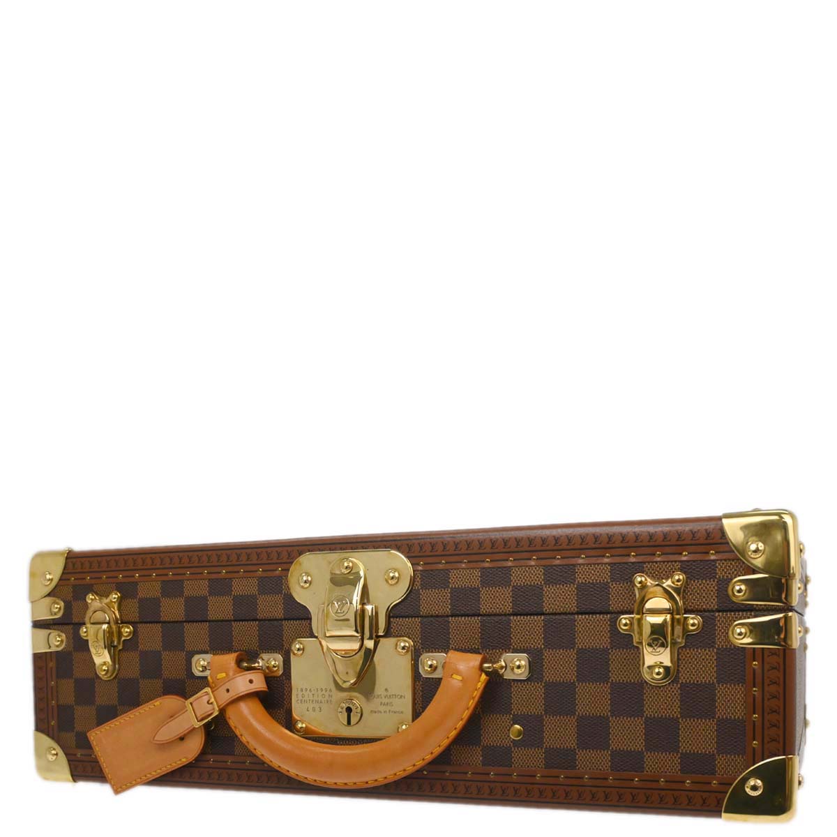 Louis Vuitton Damier Cotteville 45 Trunk Luggage Suitcase Handbag N21341