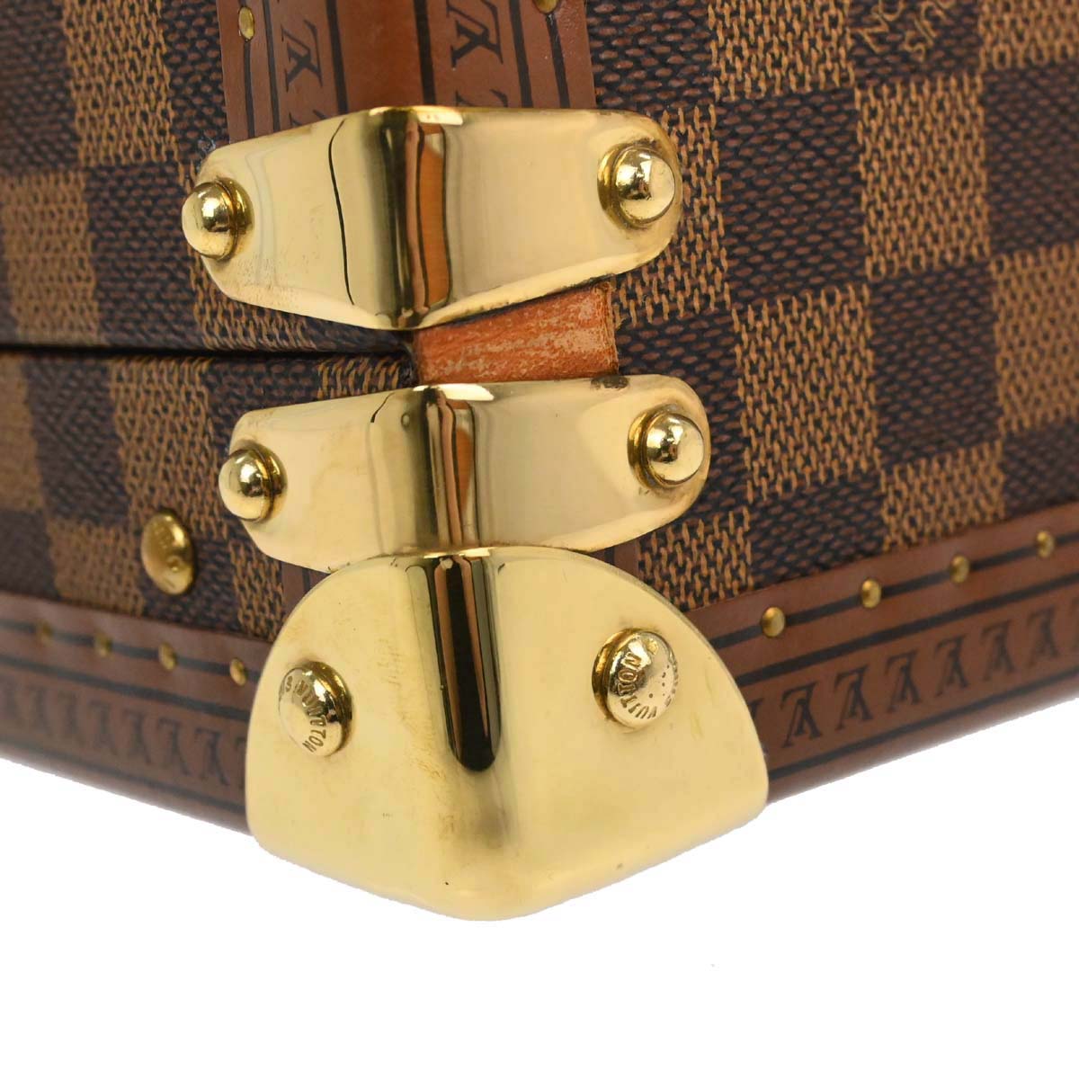 Louis Vuitton Damier Cotteville 45 Trunk Luggage Suitcase Handbag N21341