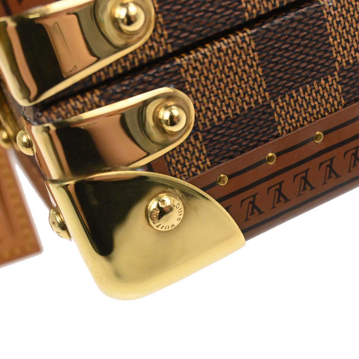 Louis Vuitton Damier Cotteville 45 Trunk Luggage Suitcase Handbag N21341