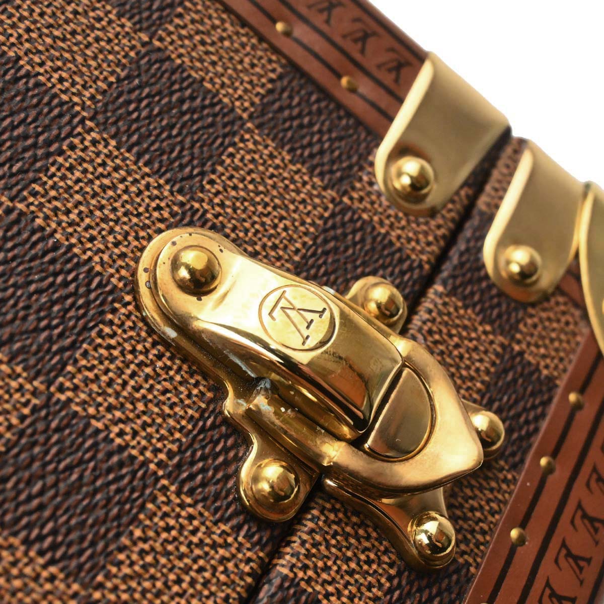 Louis Vuitton Damier Cotteville 45 Trunk Luggage Suitcase Handbag N21341