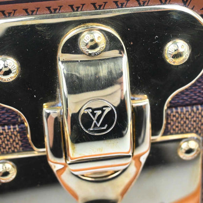 Louis Vuitton Damier Cotteville 45 Trunk Luggage Suitcase Handbag N21341