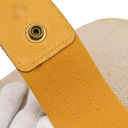 Hermes Beige Jaune Toile H Tsako Shoulder Bag