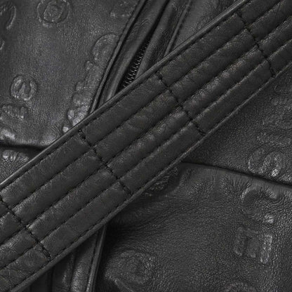 Chanel 2008-2009 Black Calfskin Rue Cambon Embossed Unlimited 2way Shoulder Handbag