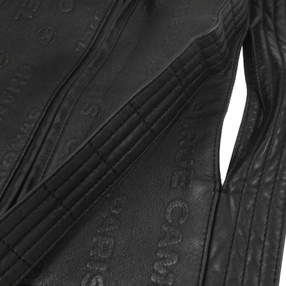 Chanel 2008-2009 Black Calfskin Rue Cambon Embossed Unlimited 2way Shoulder Handbag
