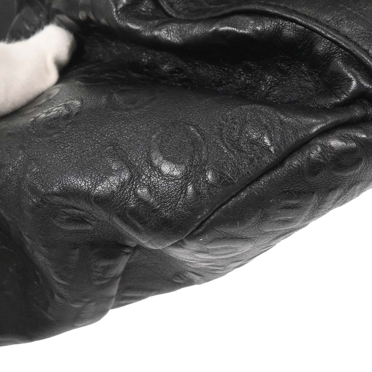 Chanel 2008-2009 Black Calfskin Rue Cambon Embossed Unlimited 2way Shoulder Handbag