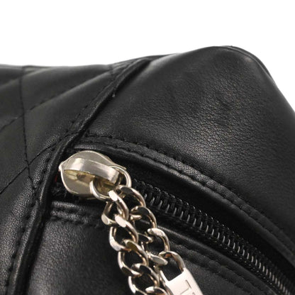 Chanel Black Calfskin Cambon Ligne Handbag