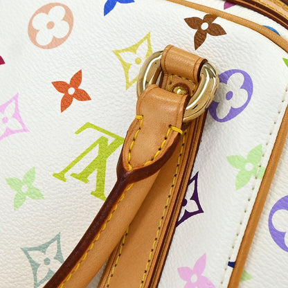 Louis Vuitton White Monogram Multicolor Priscilla Handbag M40096