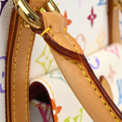 Louis Vuitton White Monogram Multicolor Priscilla Handbag M40096