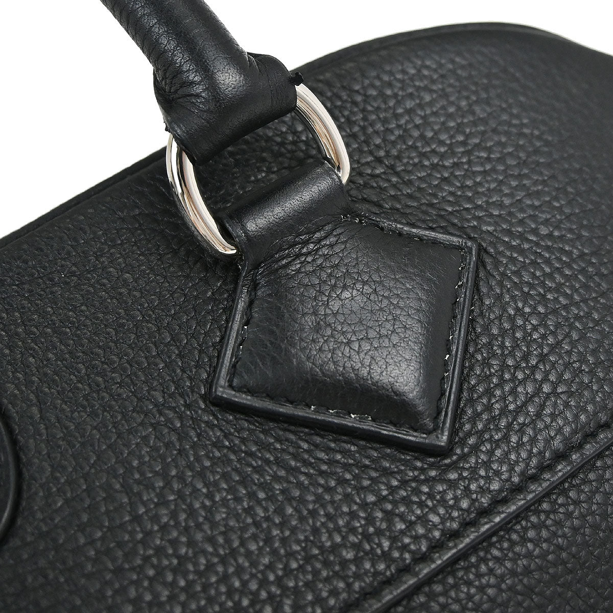 Hermes Black Togo Atlus 35 Handbag