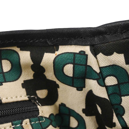 Gucci Black Leather Guccissima Abbey D-ring Tote Bag