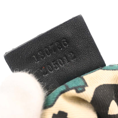 Gucci Black Leather Guccissima Abbey D-ring Tote Bag