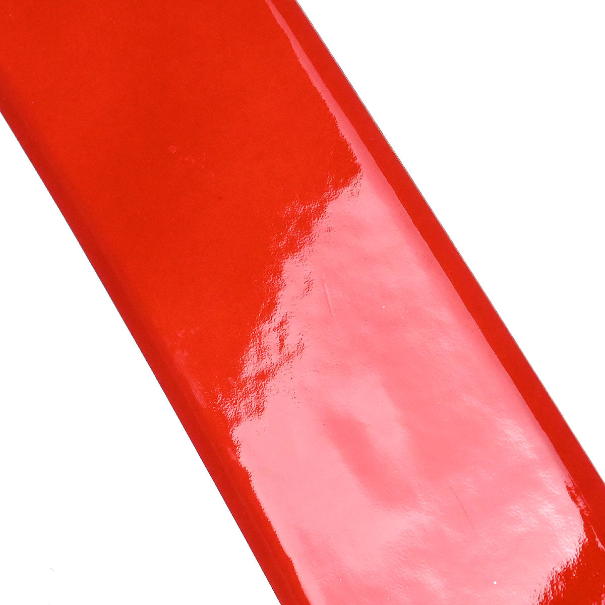 Chanel Belt Red Patent Leather Rhinestone #80/32 Small Good