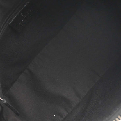Gucci Black Canvas GG Hobo Handbag