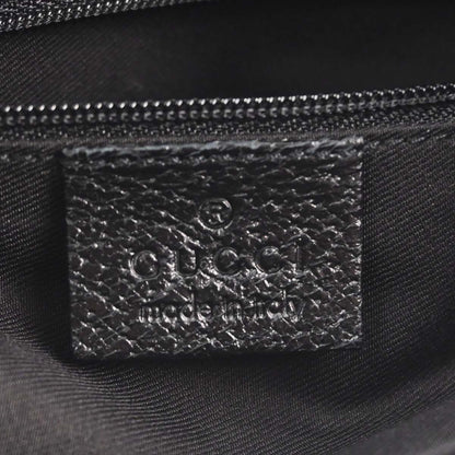 Gucci Black Canvas GG Hobo Handbag