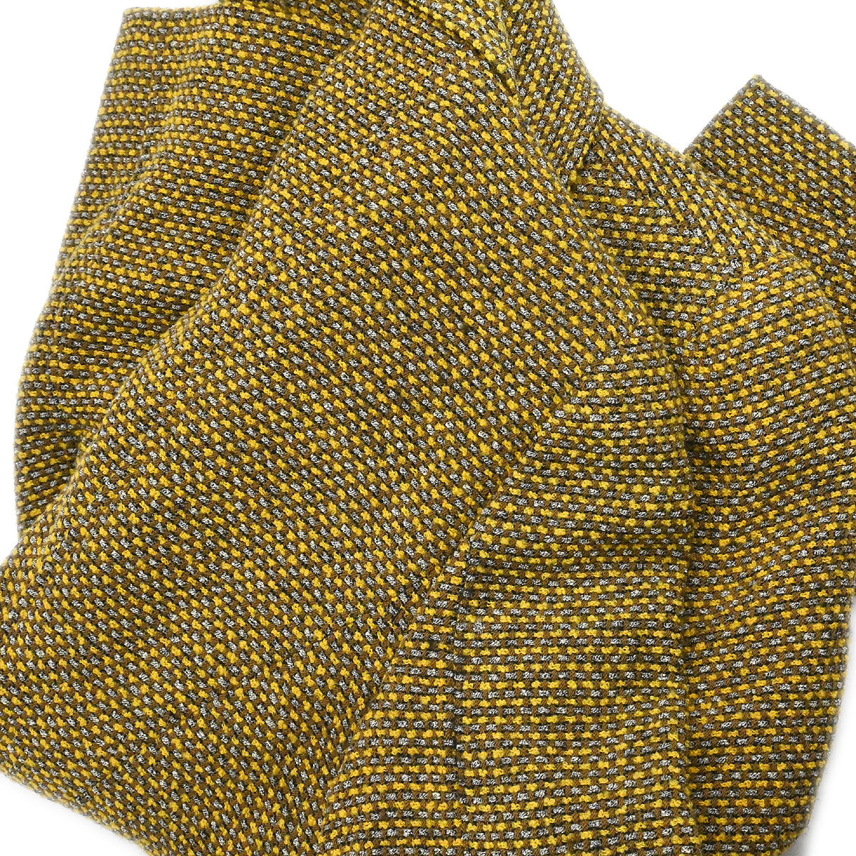 Chanel 1996 Setup Suit Jacket Skirt Tweed Brown #36