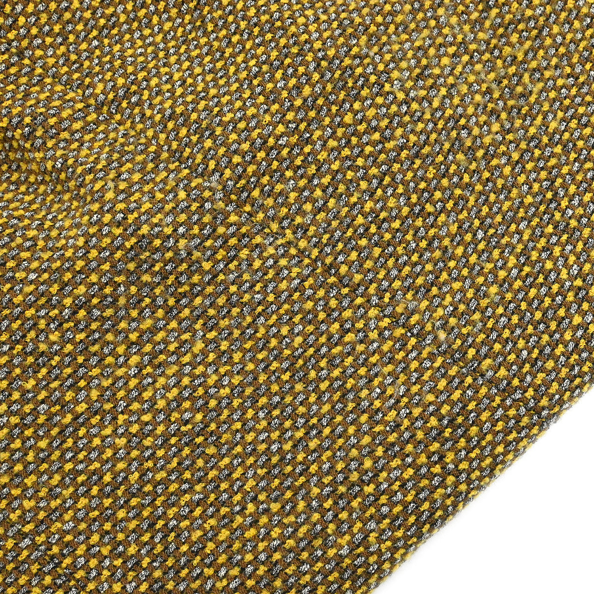 Chanel 1996 Setup Suit Jacket Skirt Tweed Brown #36