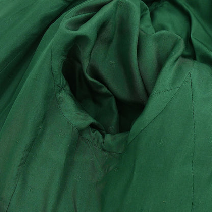 Chanel 1993 Setup Suit Jacket Skirt Green Navy #40