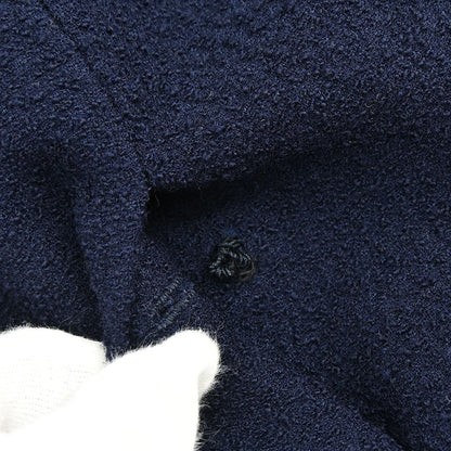 Chanel 1993 Setup Suit Jacket Skirt Green Navy #40