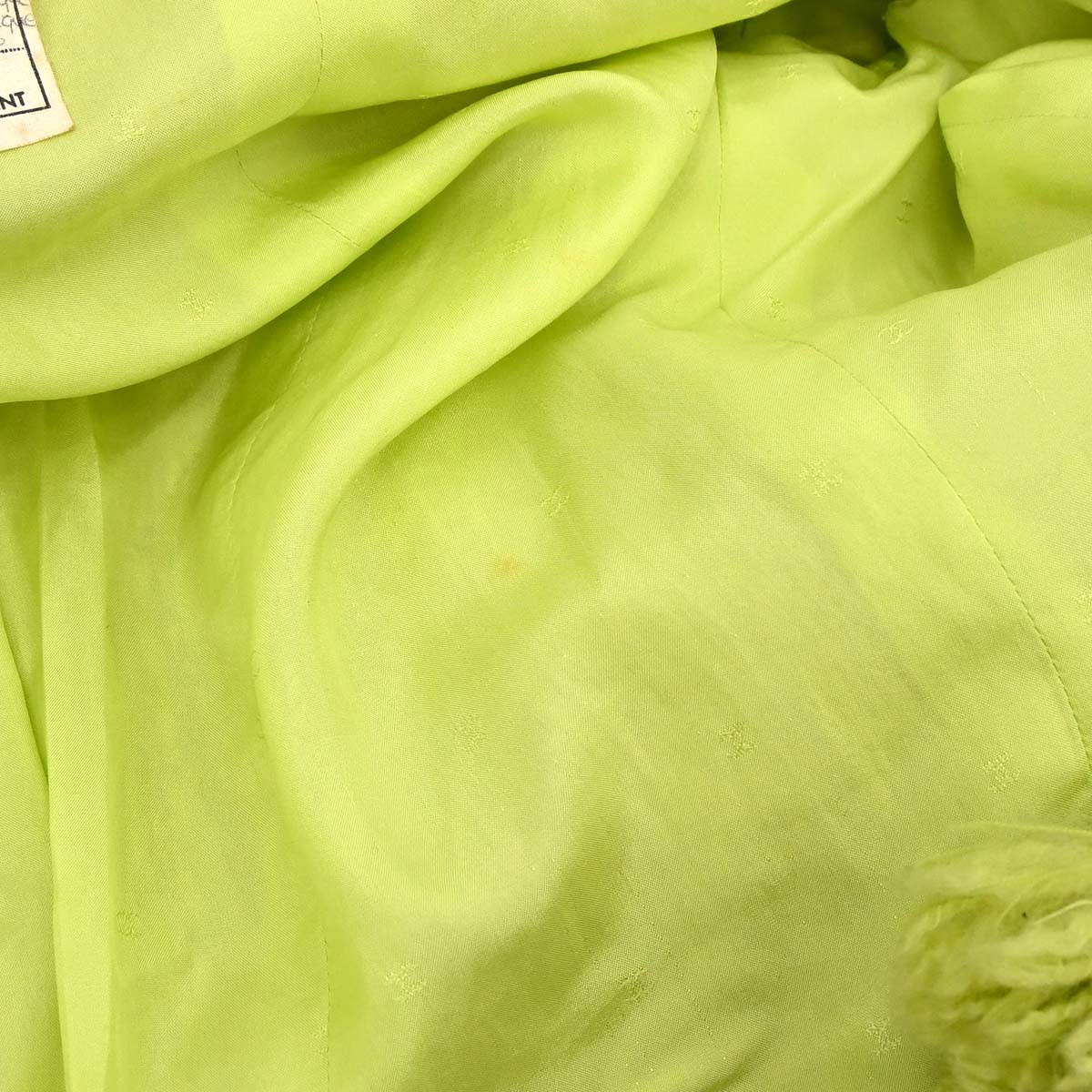 Chanel 1993 Setup Suit Jacket Sleeveless Dress Green #34