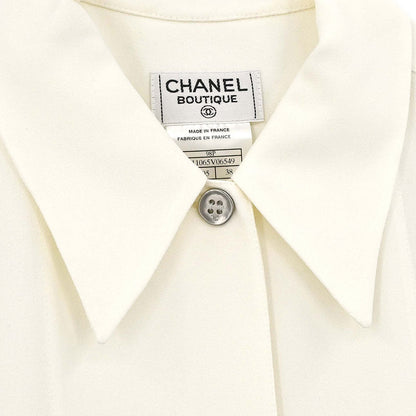 Chanel 1998 Chanel Sleeveless Long Vest Dress White #38