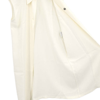 Chanel 1998 Chanel Sleeveless Long Vest Dress White #38