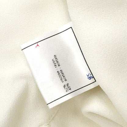 Chanel 1998 Chanel Sleeveless Long Vest Dress White #38