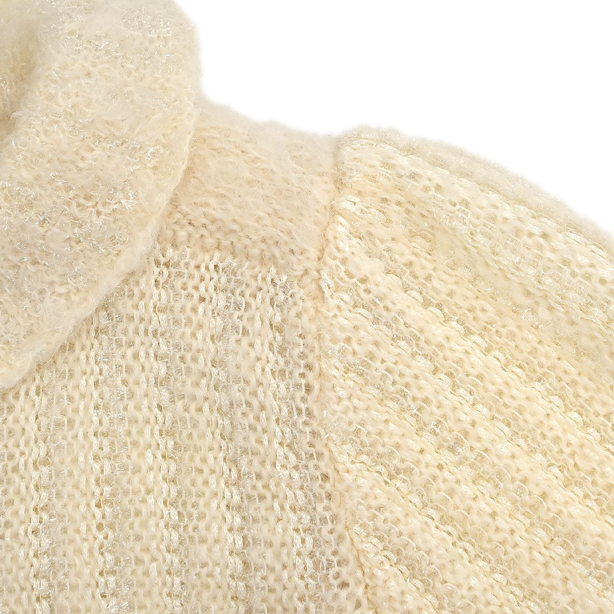 Yves Saint Laurent Single Breasted Jacket Ivory #M