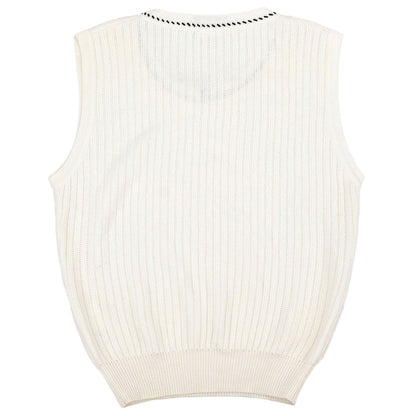 Chanel 1996 Sleeveless Top White #36