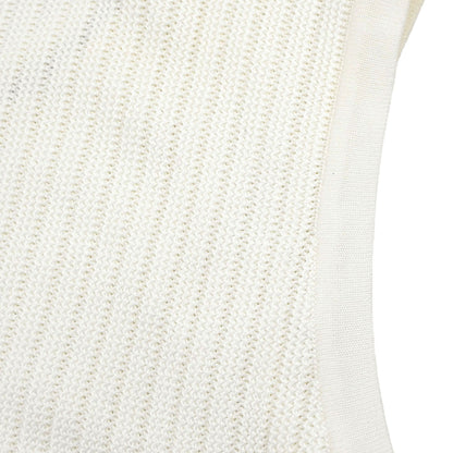 Chanel 1996 Sleeveless Top White #36