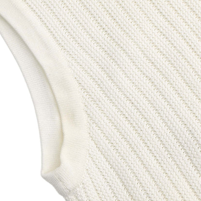 Chanel 1996 Sleeveless Top White #36