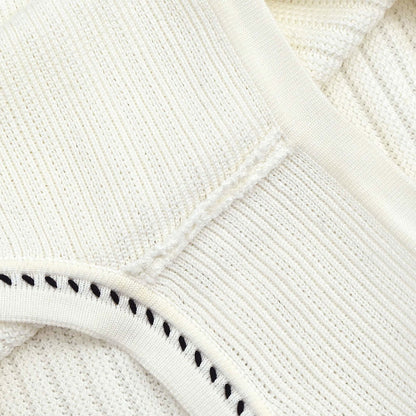 Chanel 1996 Sleeveless Top White #36