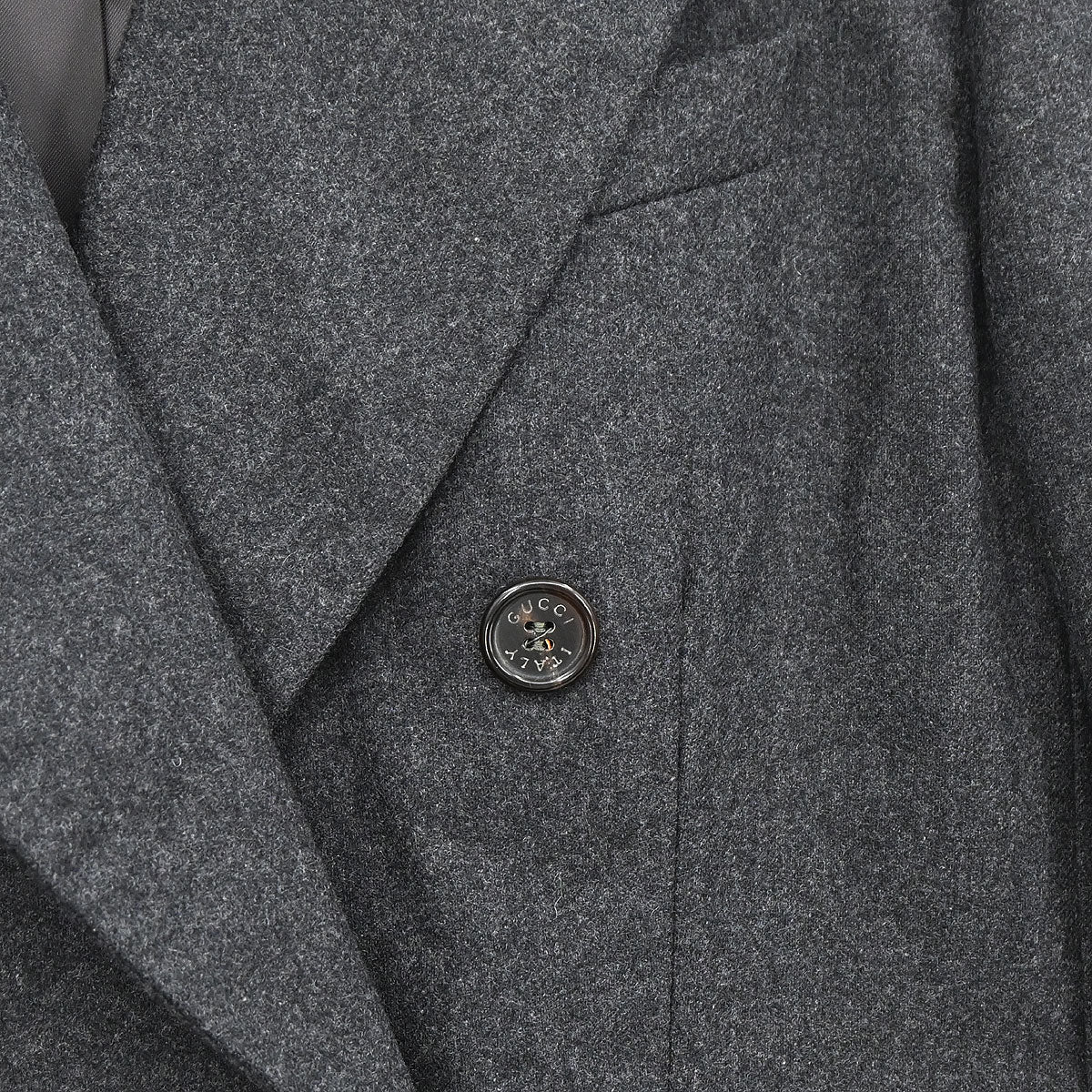 Gucci Double Breasted Jacket Gray #42