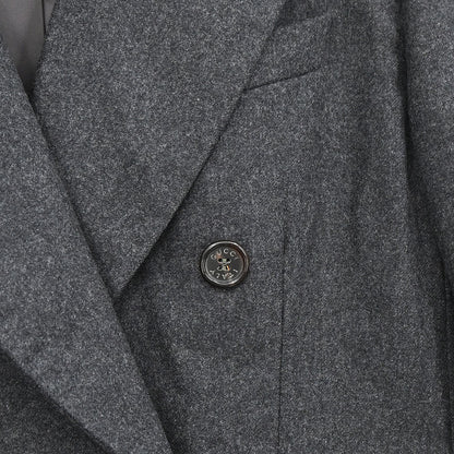 Gucci Double Breasted Jacket Gray #42