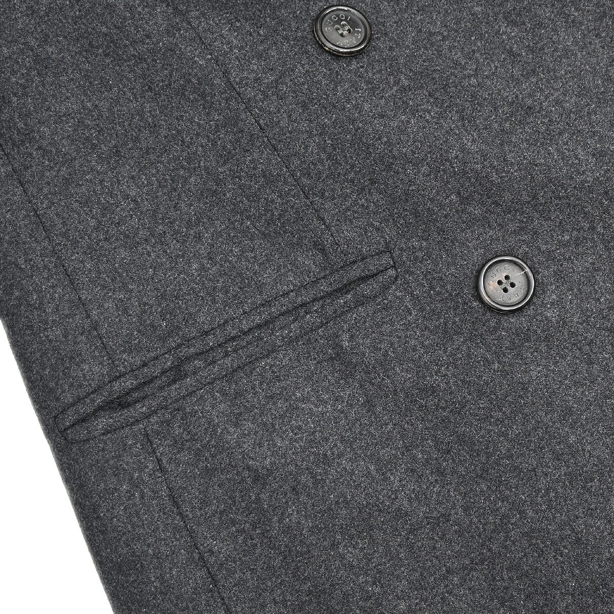 Gucci Double Breasted Jacket Gray #42