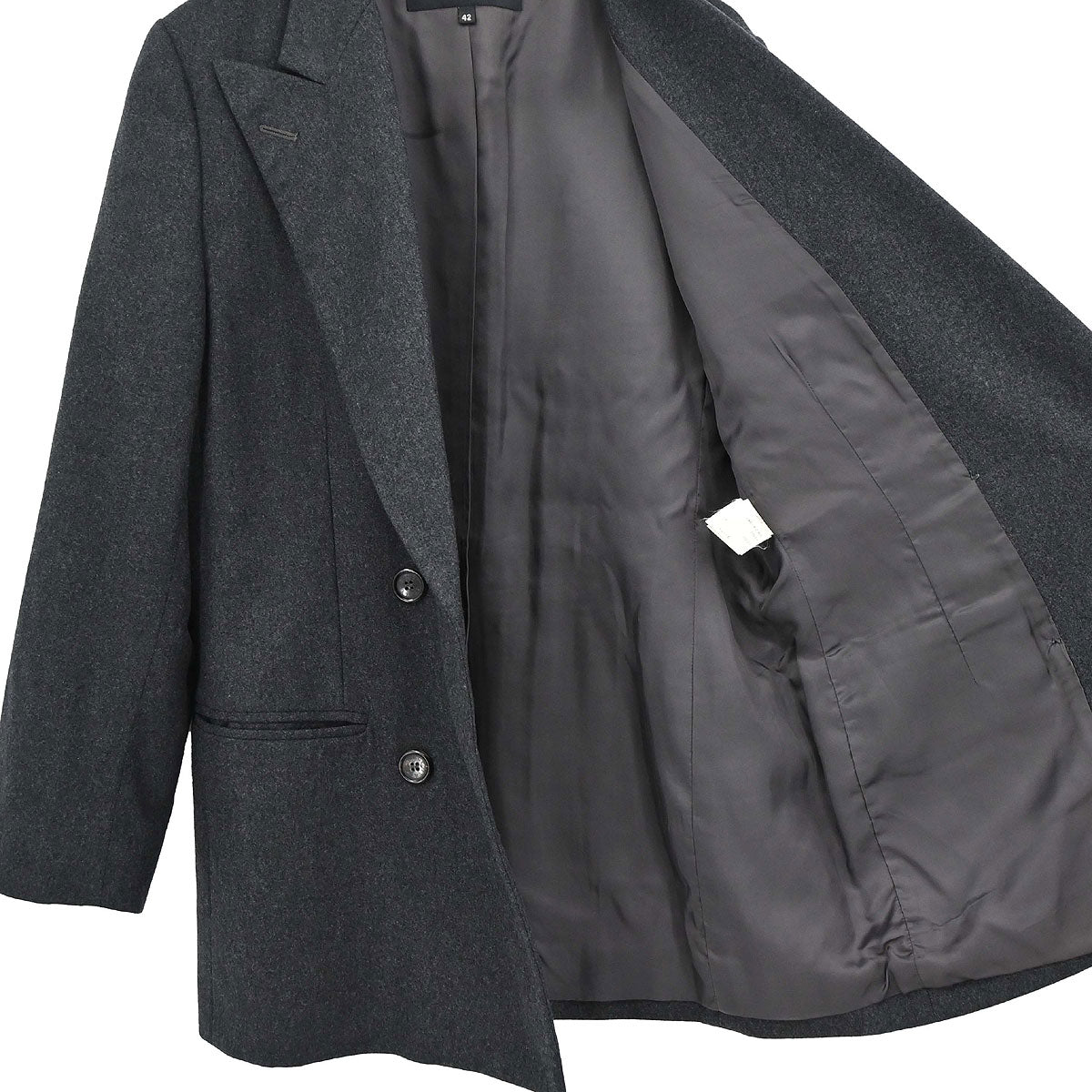 Gucci Double Breasted Jacket Gray #42