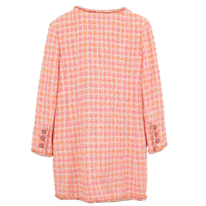 Chanel 2018-2019 Tweed Coat Pink #38