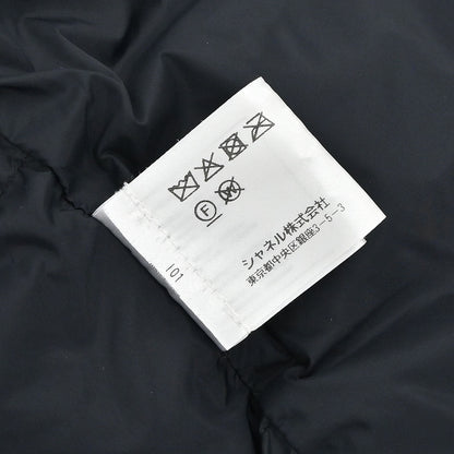 Chanel 2018-2019 Zip Up Tweed Coat Black #42