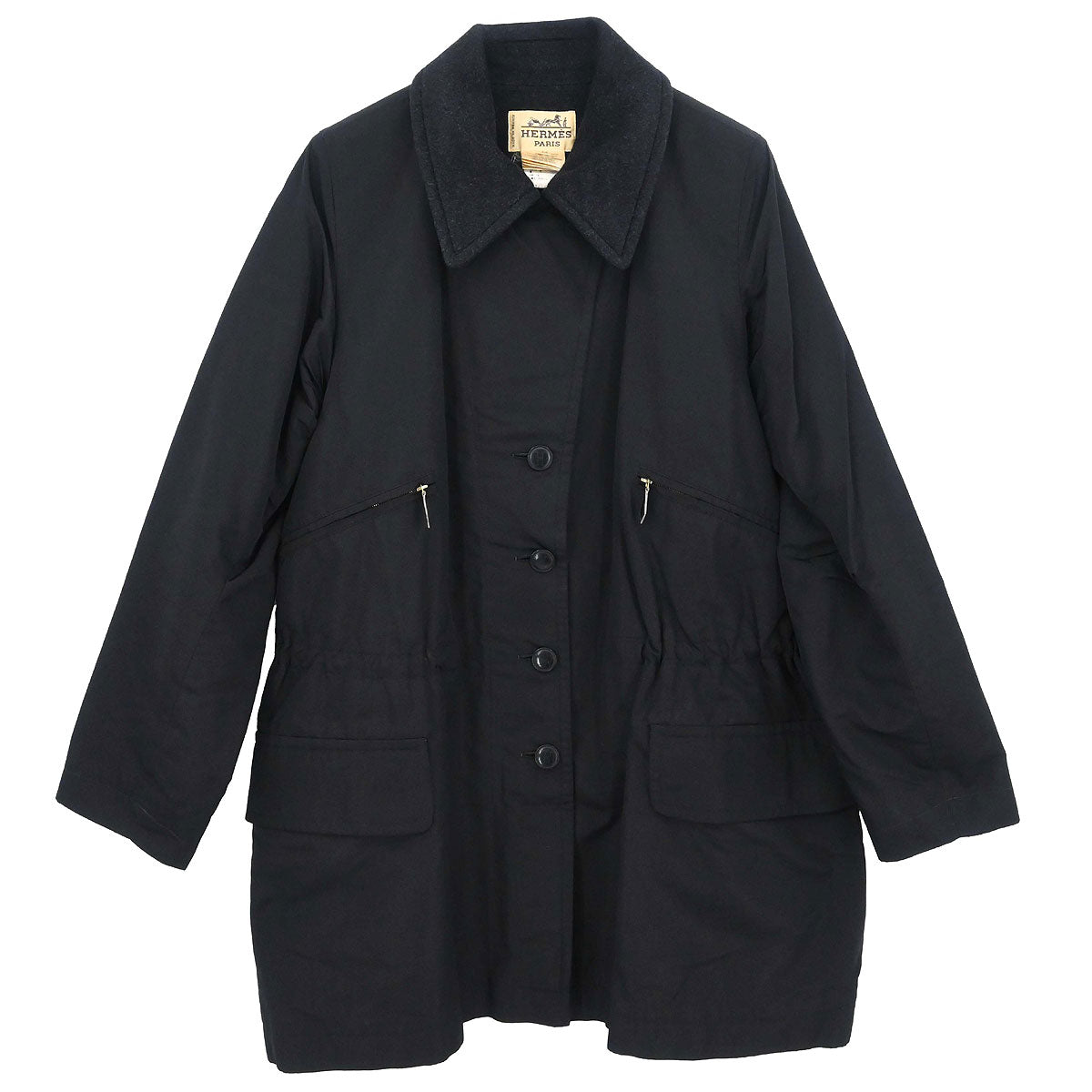 Hermes Coat Black #40