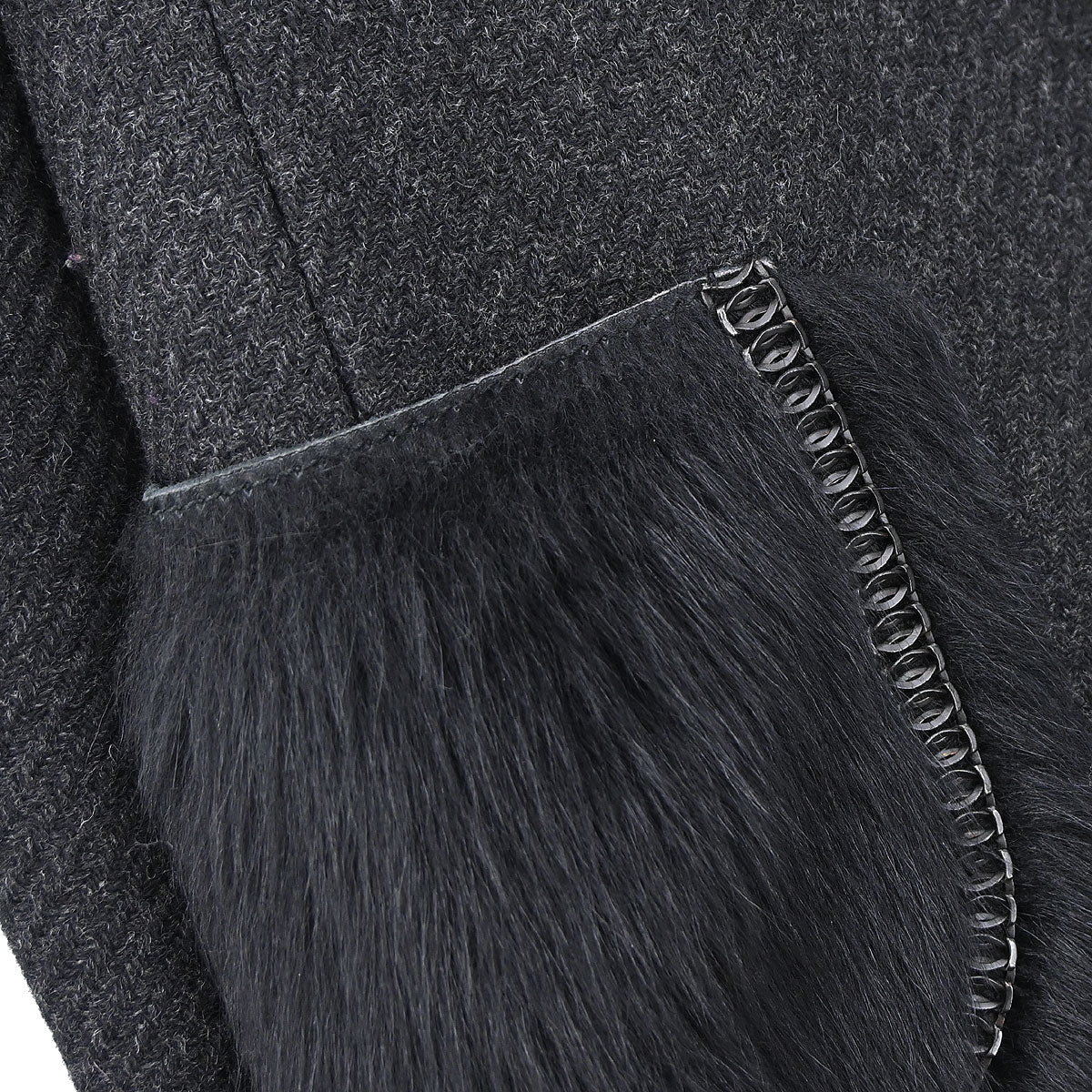 Prada 2006 Duffel Coat Gray #42