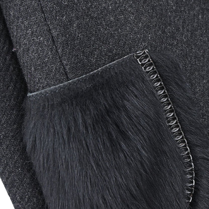 Prada 2006 Duffel Coat Gray #42