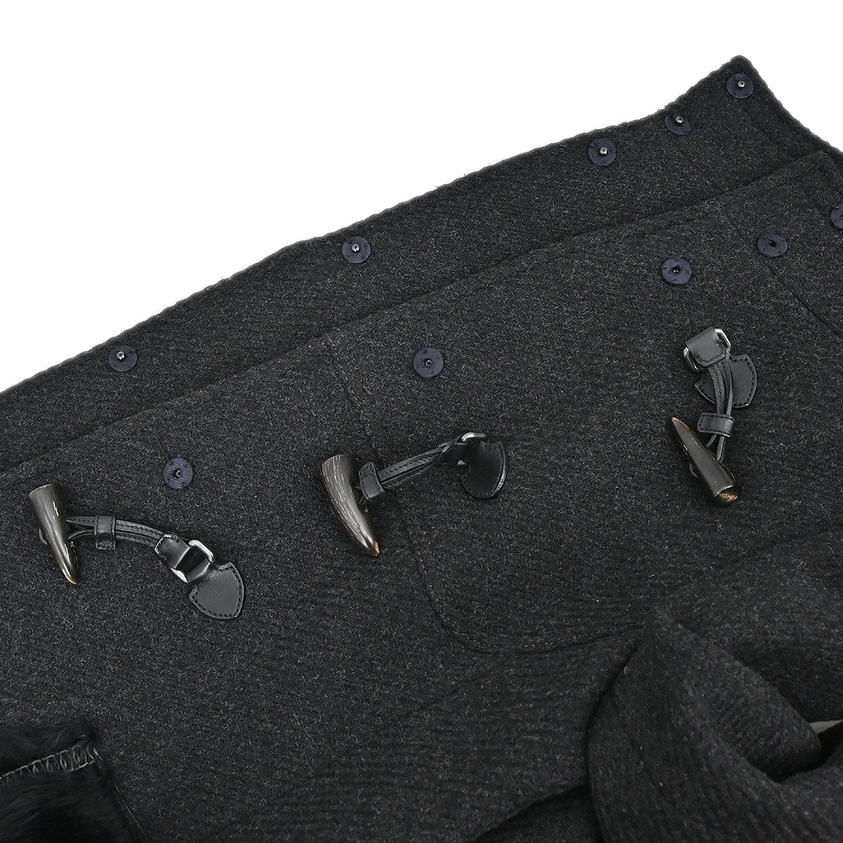 Prada 2006 Duffel Coat Gray #42