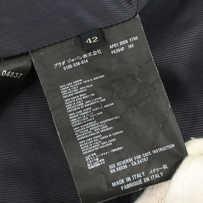 Prada 2006 Duffel Coat Gray #42