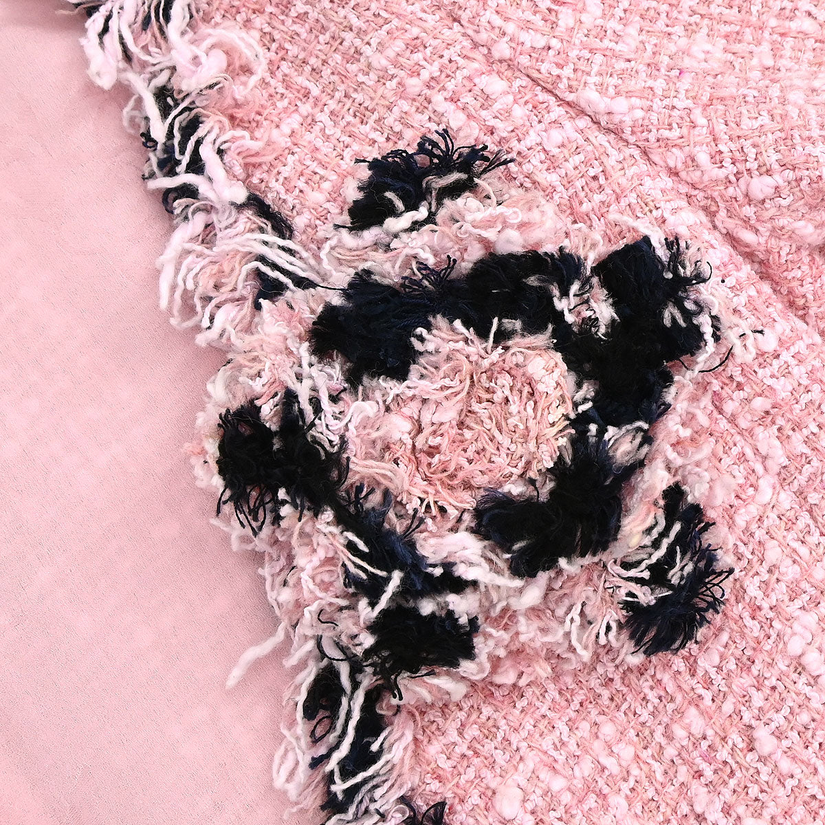 Chanel 2007 Setup Suit Jacket Mini Dress Tweed Pink #38