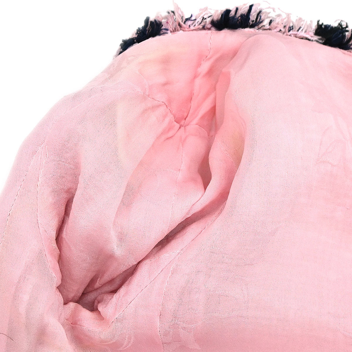 Chanel 2007 Setup Suit Jacket Mini Dress Tweed Pink #38