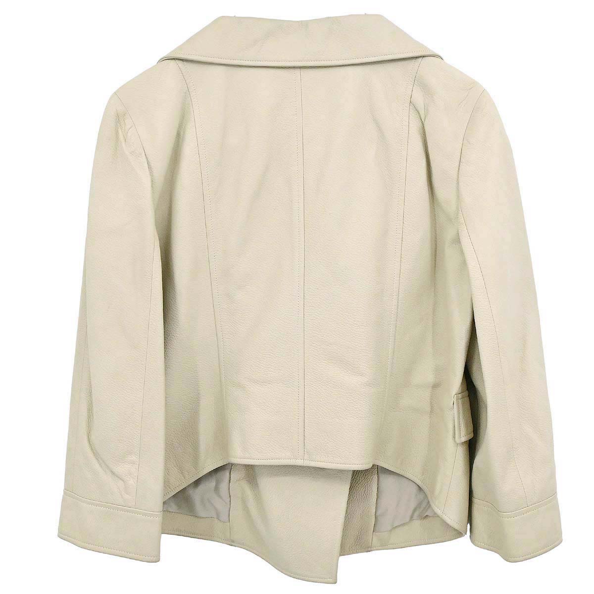 Chanel 2007 Double Breasted Jacket Ivory #40