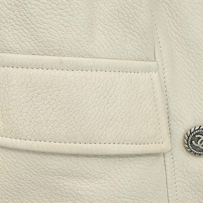 Chanel 2007 Double Breasted Jacket Ivory #40